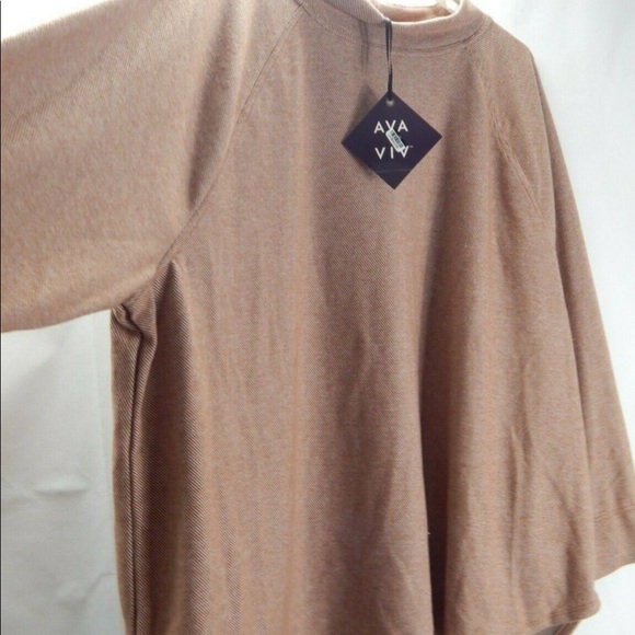 Ava & Viv Fleece Mock Neck Sweatshirt (NWT) - Picture 4 of 9